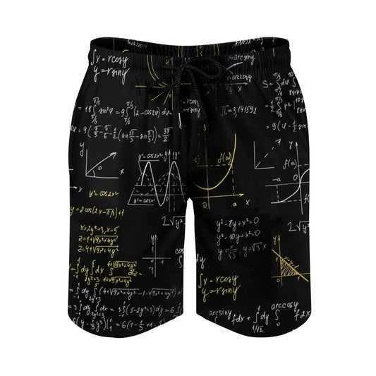 Mathematical Formula Geek Shorts