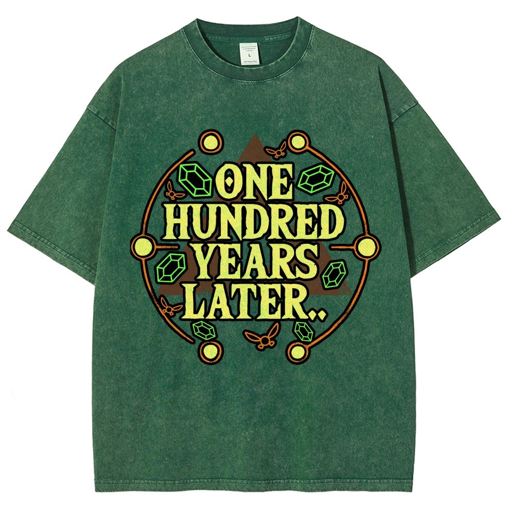 One Hundred Years Later Vintage Distressed T-shirt