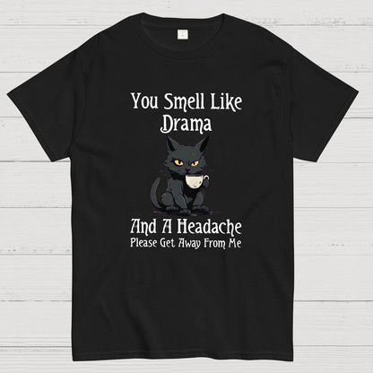 You Smell Like Drama and a Headache Funny T-Shirt