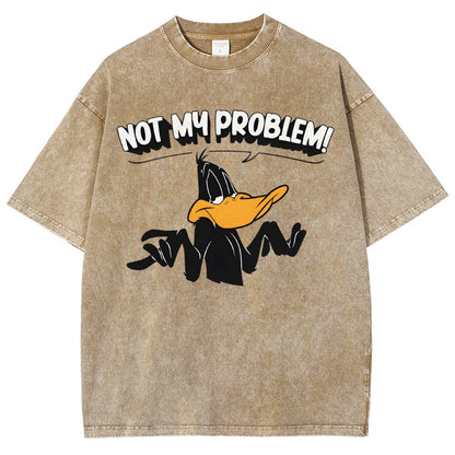 Not My Problem! Vintage Distressed T-shirt