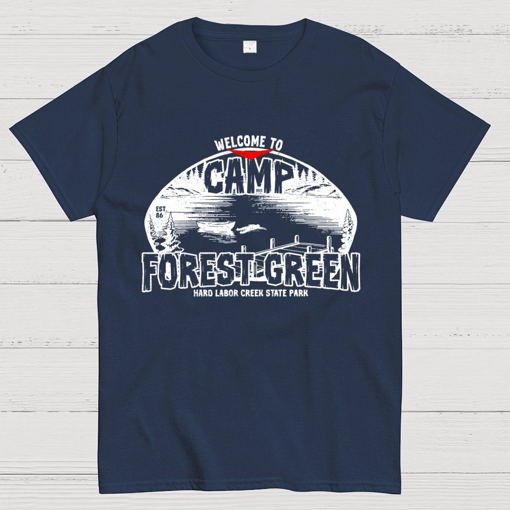 Camp Forest Green Geek T-Shirt