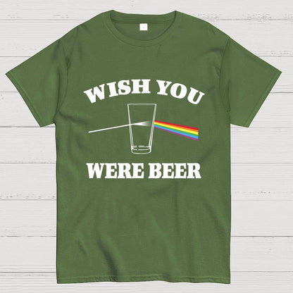 Wish You Were Beer Unisex Geek T-Shirt