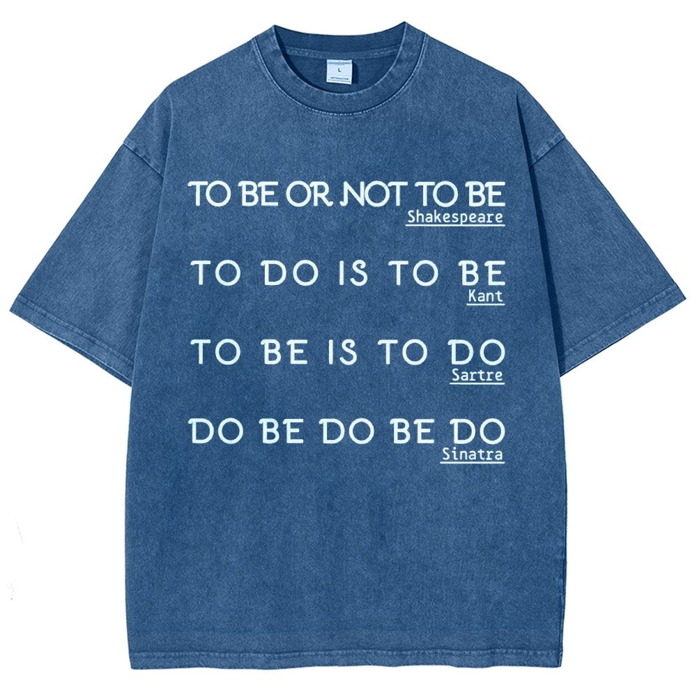 Philosophical lyric Poetic Crooner Classic Vintage Distressed T-shirt