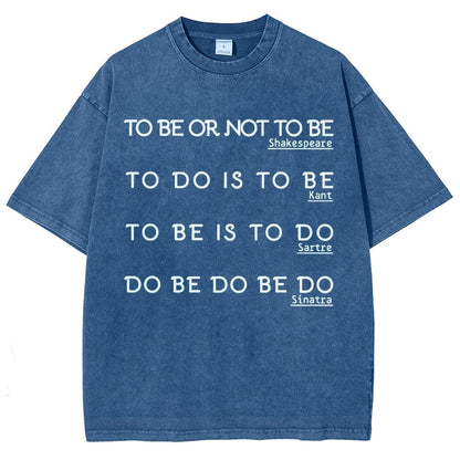 Philosophical lyric Poetic Crooner Classic Vintage Distressed T-shirt