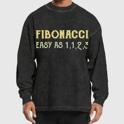 Easy As 1123 Washed Long Sleeve Tee