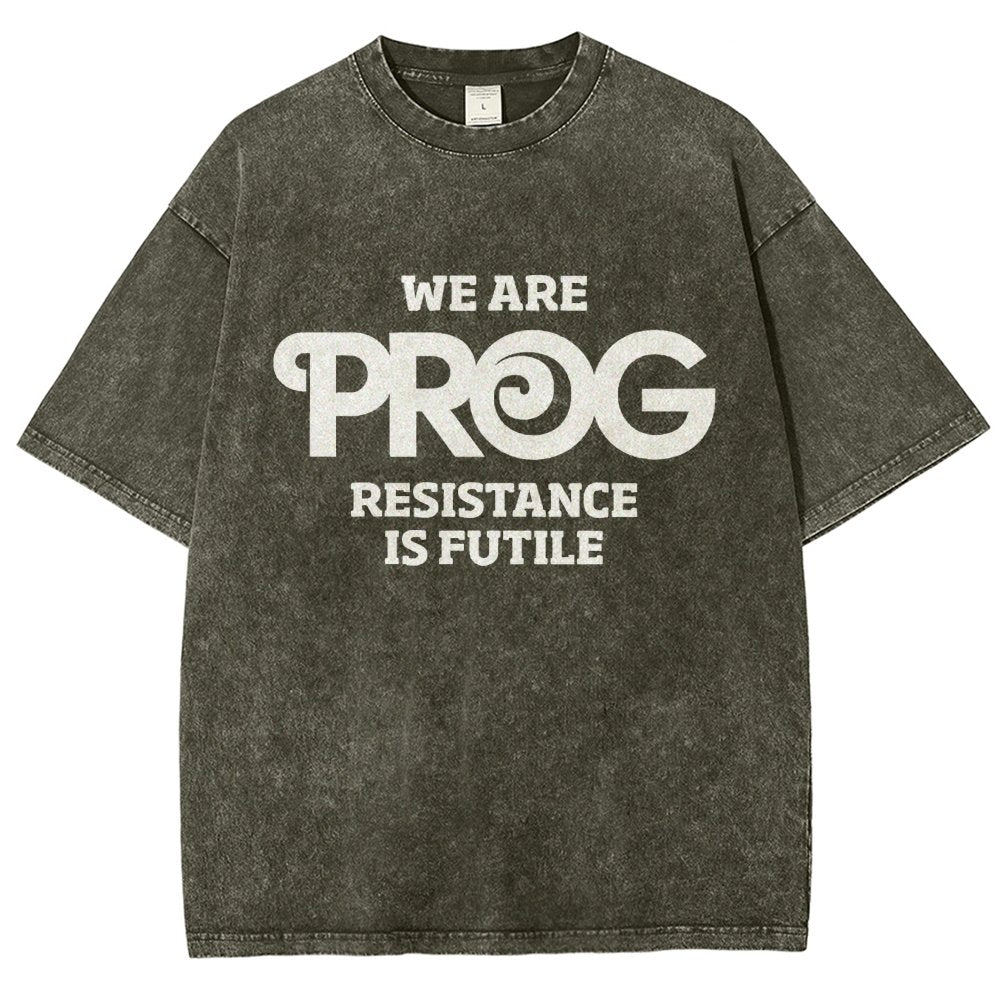 We Are Persistence Is Futile  Vintage Distressed T-shirt