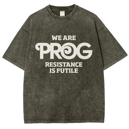 We Are Persistence Is Futile  Vintage Distressed T-shirt