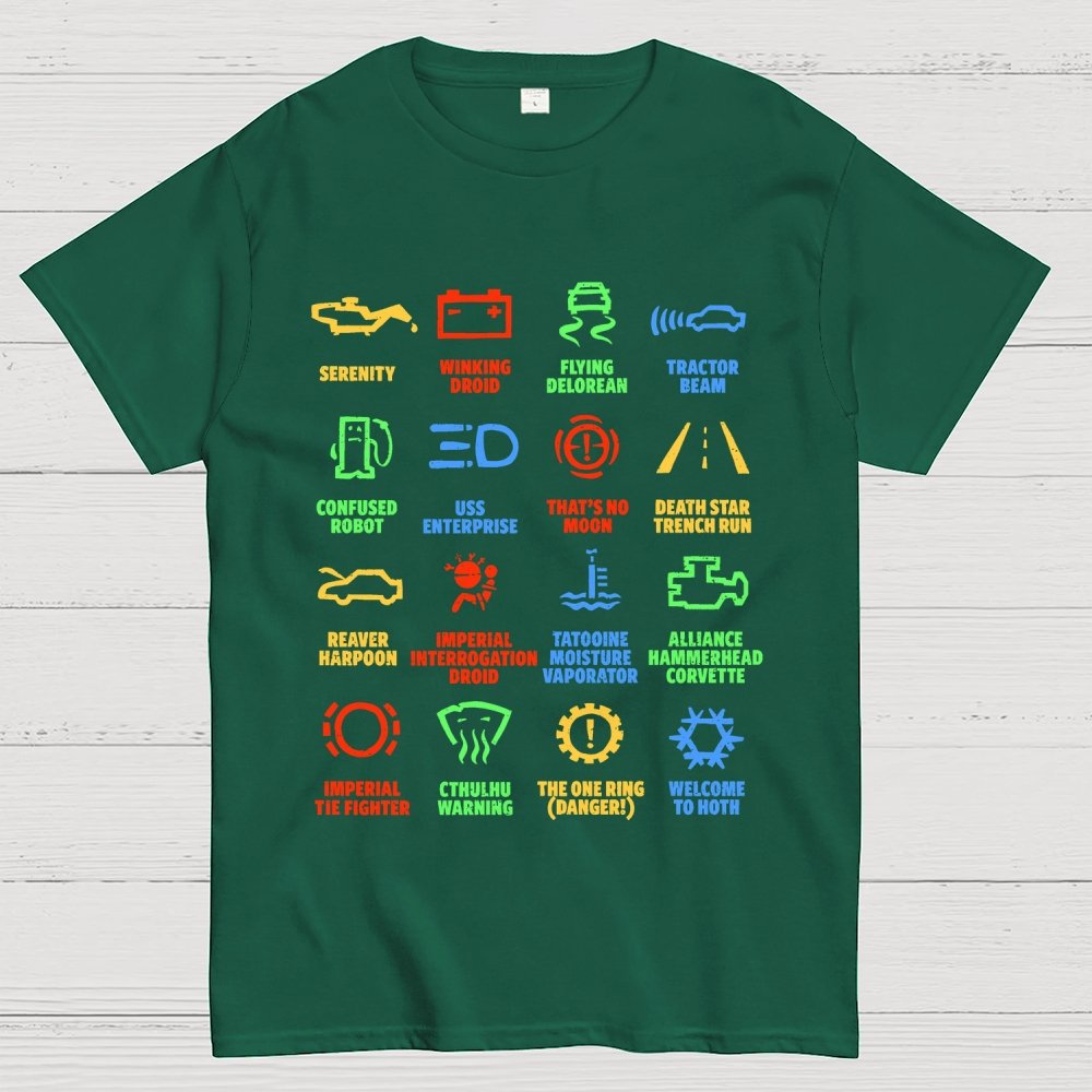 Nerdy Symbols Geek T-Shirt