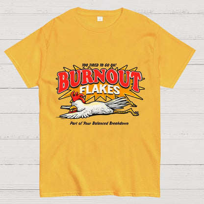 Burnout Flakes Geek T-Shirt