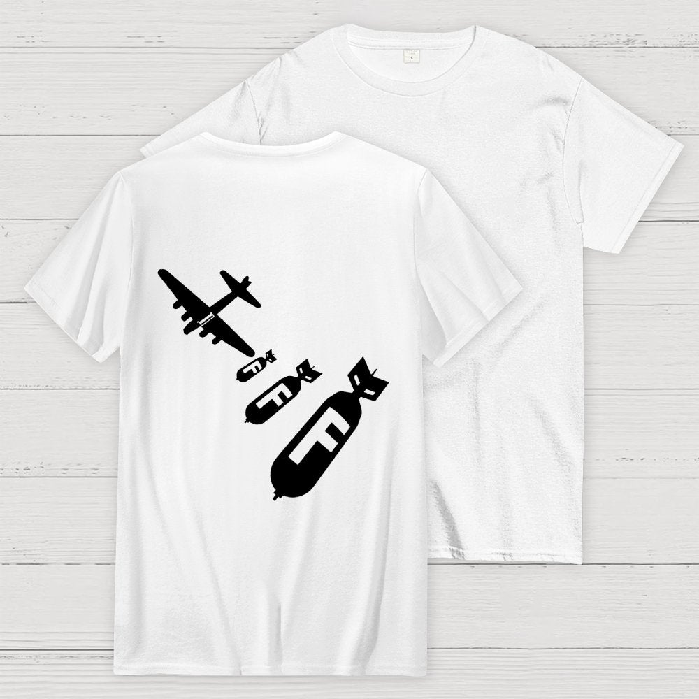 Funny - Dropping F Bombs Front And Back Printing Geek T-Shirt