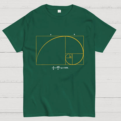 Fibonacci Shirt ∙ Math Art ∙ Science Engineer Geeky T-Shirt