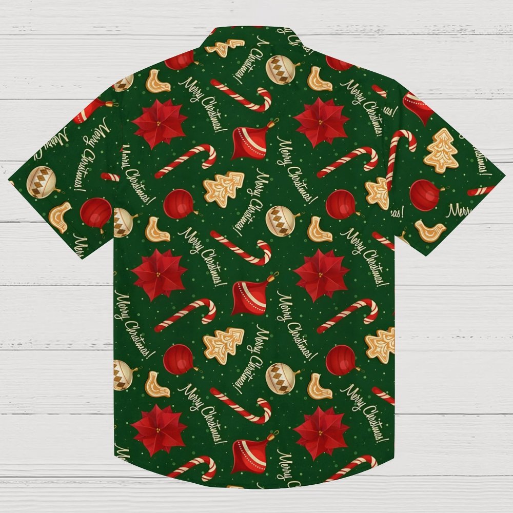Merry Christmas Print Geeky Shirt