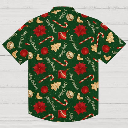 Merry Christmas Print Geeky Shirt