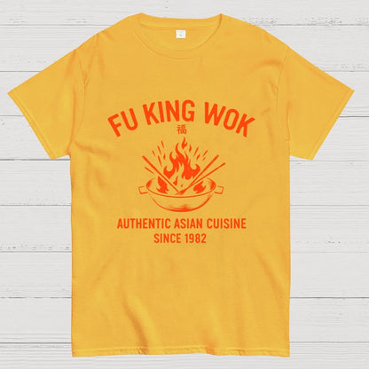 Fu King Wok Chinese Restaurant Geek T-Shirt