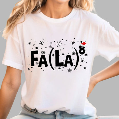 Math Christmas FaLaGeek T-Shirt