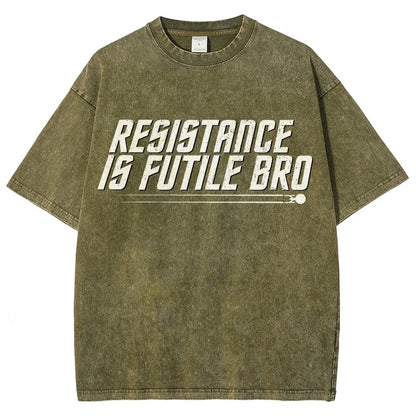 Opposition Is Pointless Bro Vintage Distressed T-shirt
