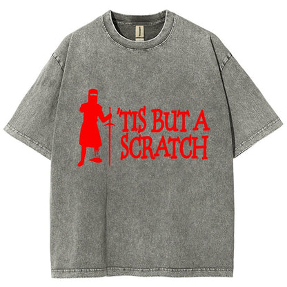 TIS BUT A SCRATCH Vintage Distressed T-shirt