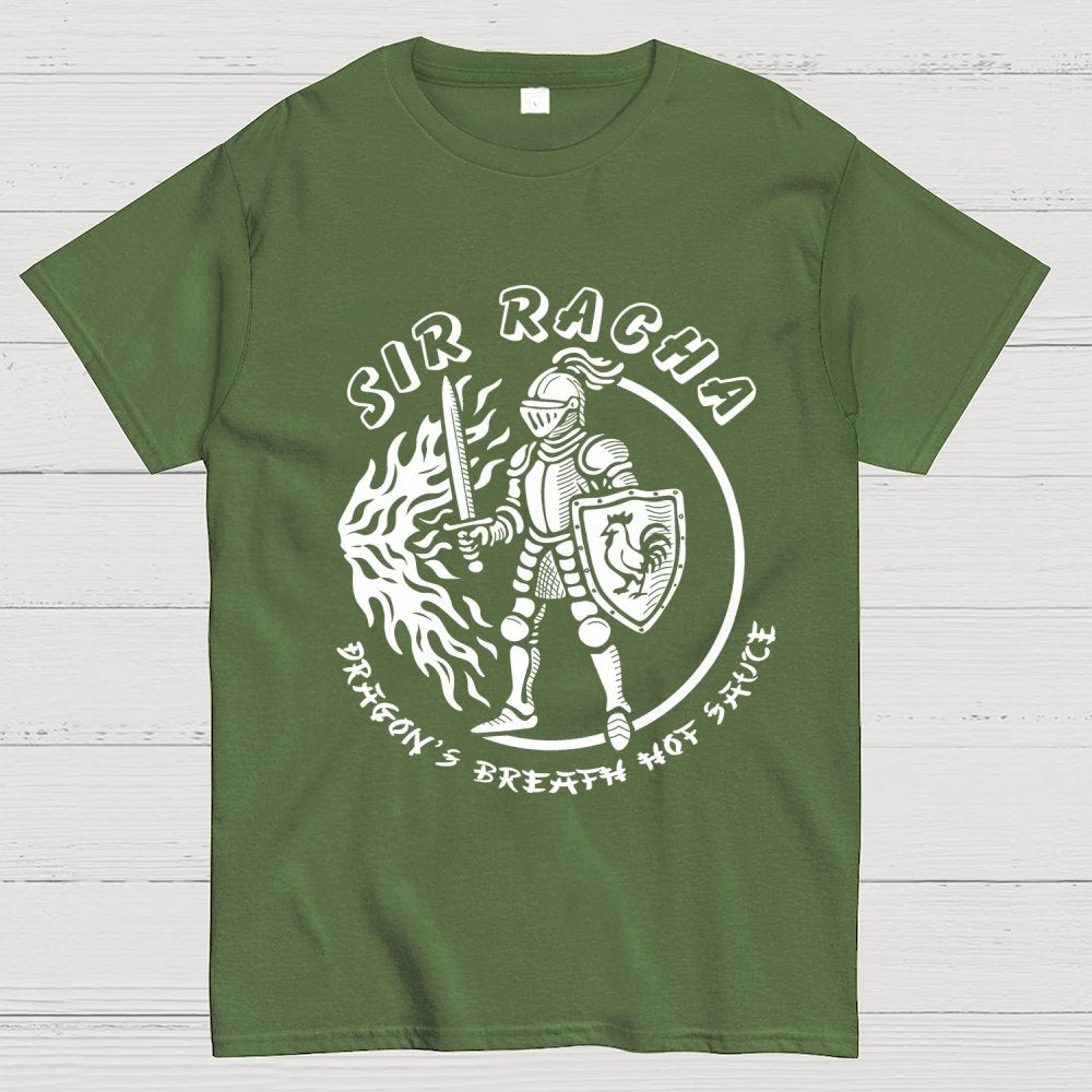 Sir Racha Dragon’s Breath Hot Sauce Geek T-Shirt