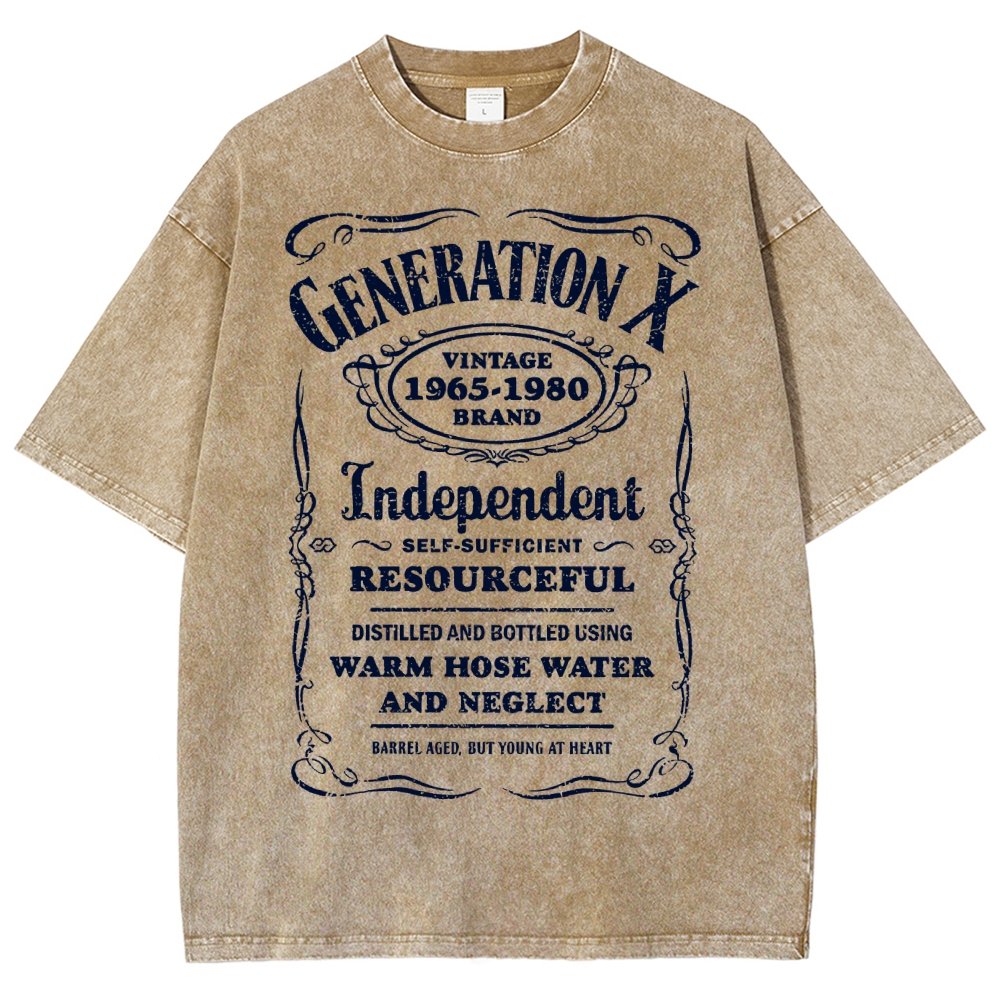 Barrel Aged, But Young At Heart Vintage Distressed T-shirt
