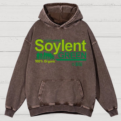 Soylent Green Vintage Distressed Hoodie