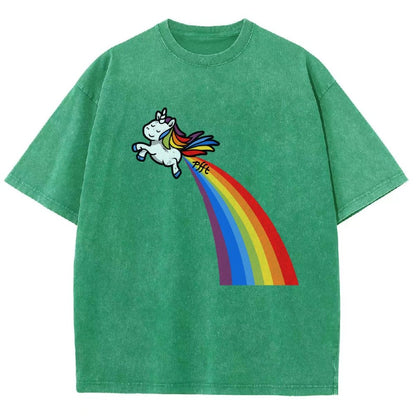 I Fart Rainbows Vintage Distressed T-shirt