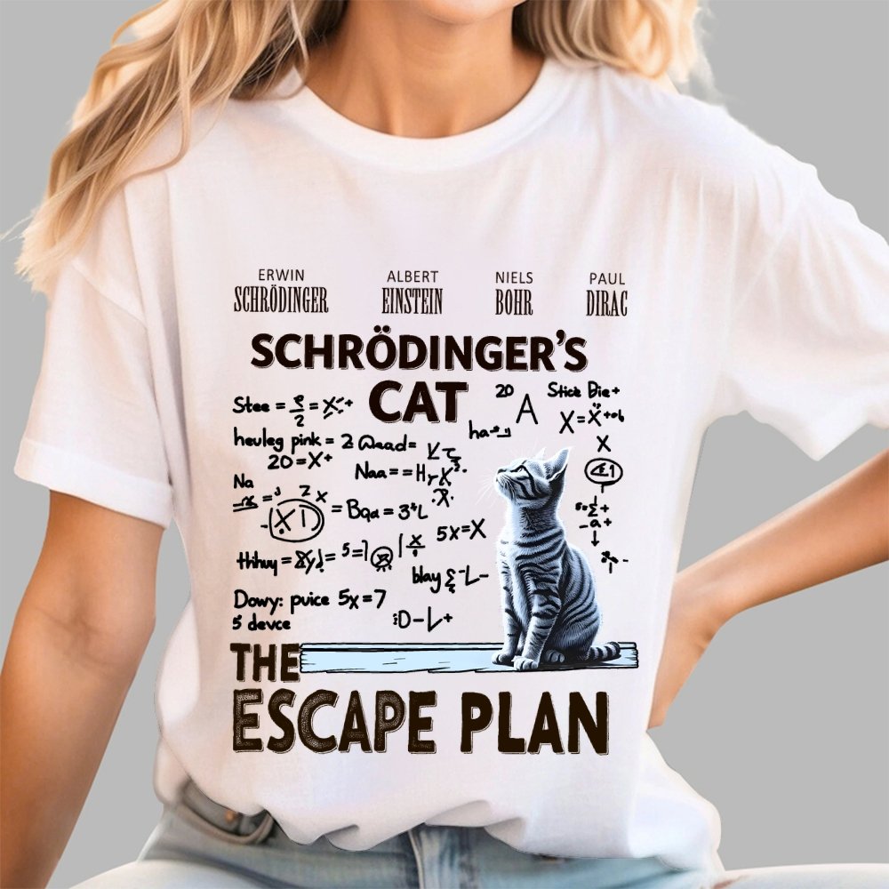 Schrödinger's Cat Geek T-Shirt