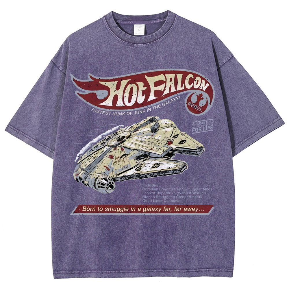 Hot Falcon Vintage Distressed T-shirt