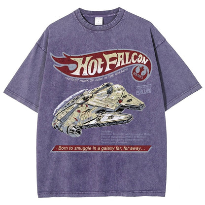 Hot Falcon Vintage Distressed T-shirt