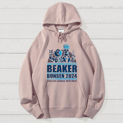 Vote For Science Geek Cotton Hoodie
