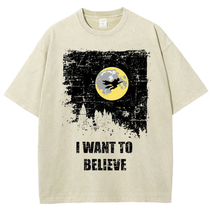 Believe Vintage Distressed T-shirt