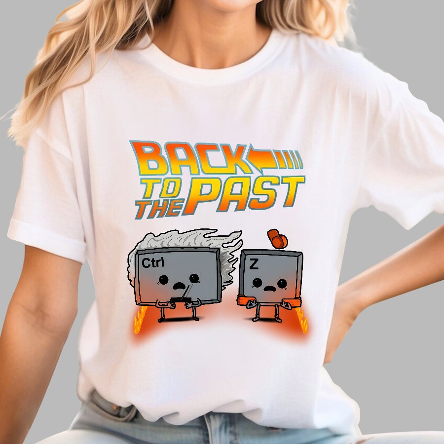 Back To The Past Geek T-Shirt