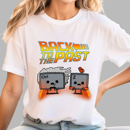 Back To The Past Geek T-Shirt