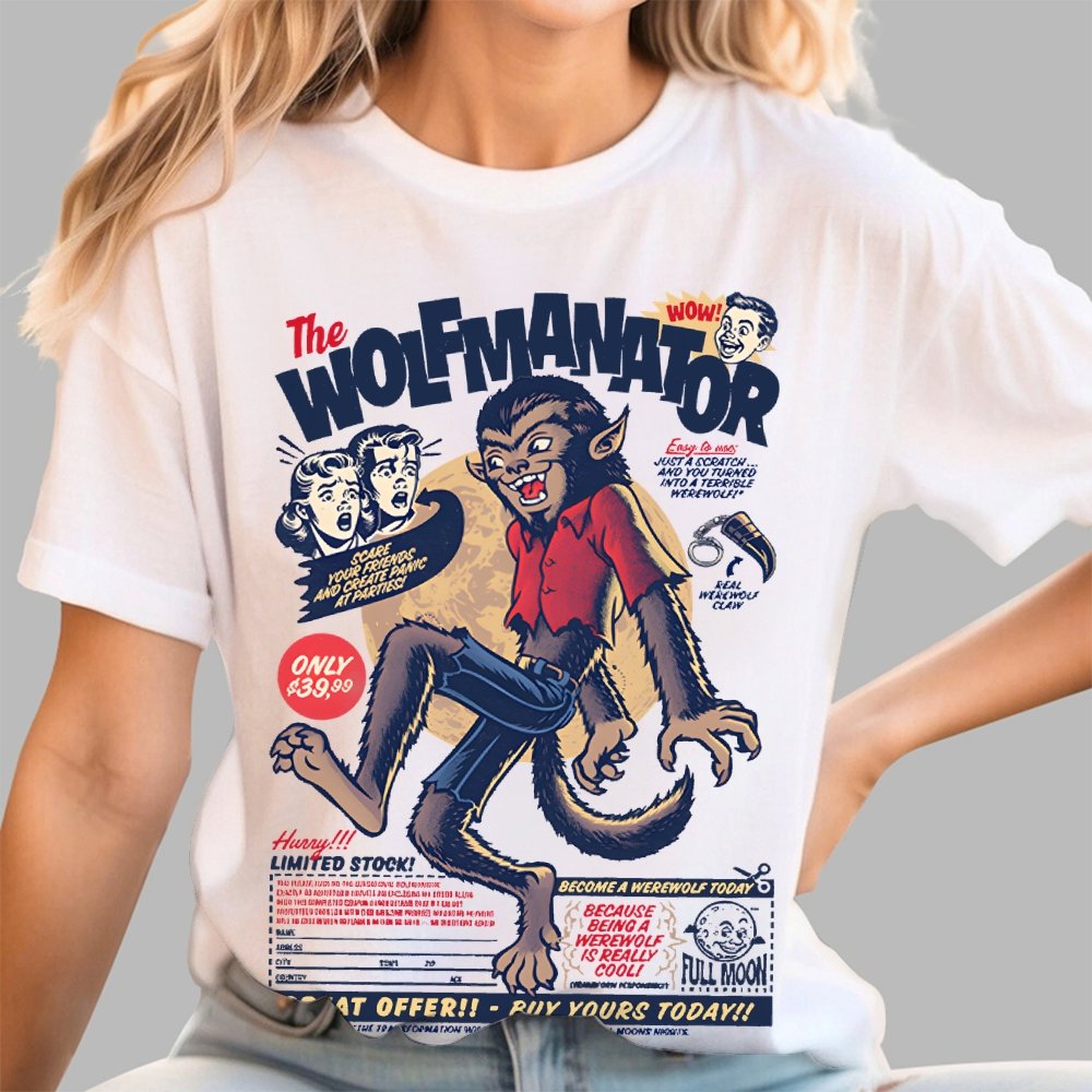 Wolfmanator Geek T-Shirt