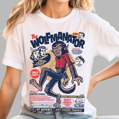 Wolfmanator Geek T-Shirt