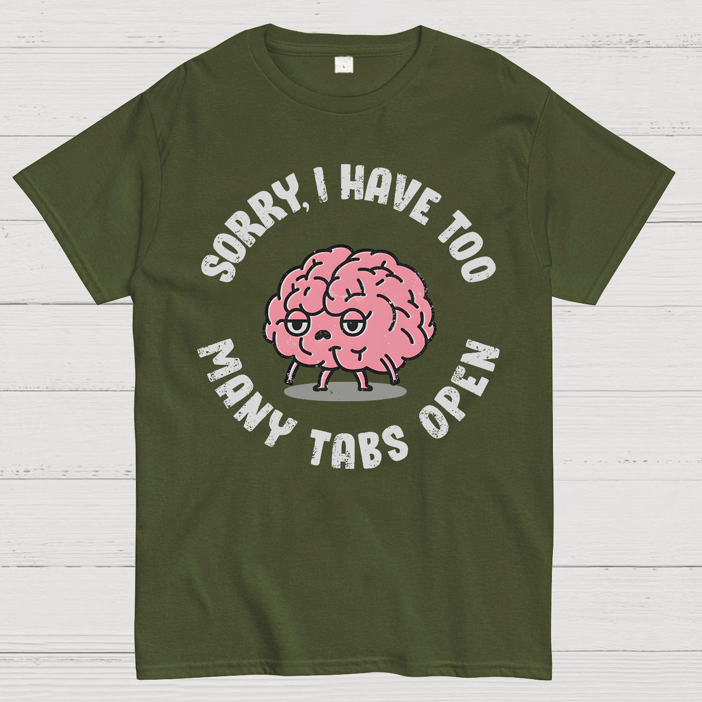 Too Many Tabs Geek T-Shirt