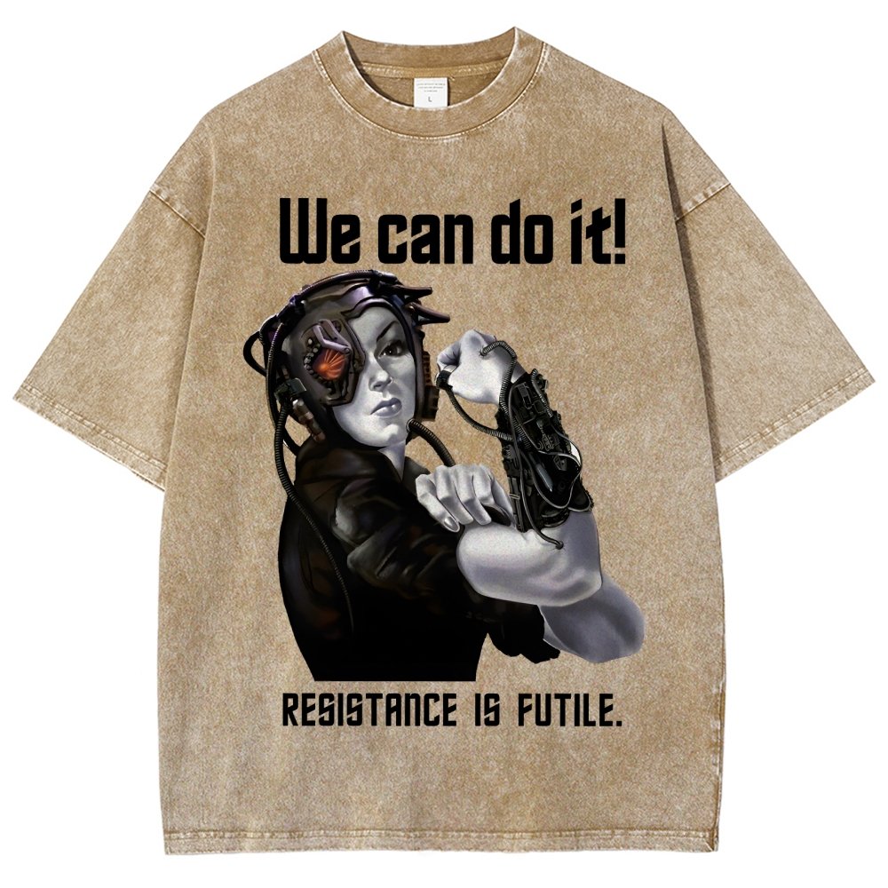 We Can Do It Opposing Is Hopeless Vintage Distressed T-shirt