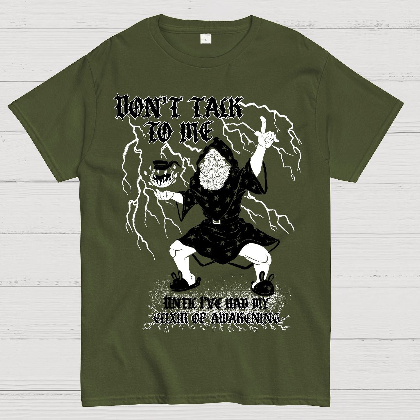 Mythic Morning Brew Geek T-Shirt