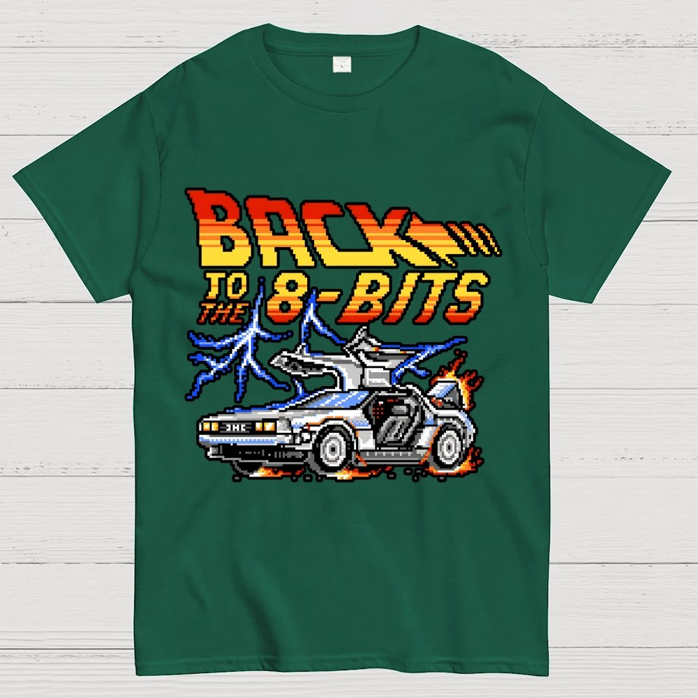 Back To The 8 Bits Geek T-Shirt