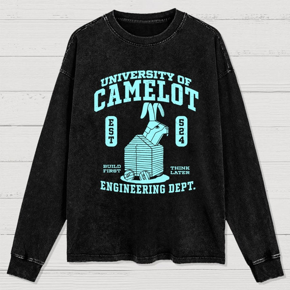University of Nonsens Washed Long Sleeve Tee