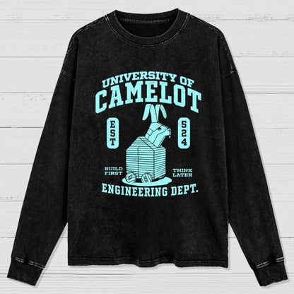 University of Nonsens Washed Long Sleeve Tee