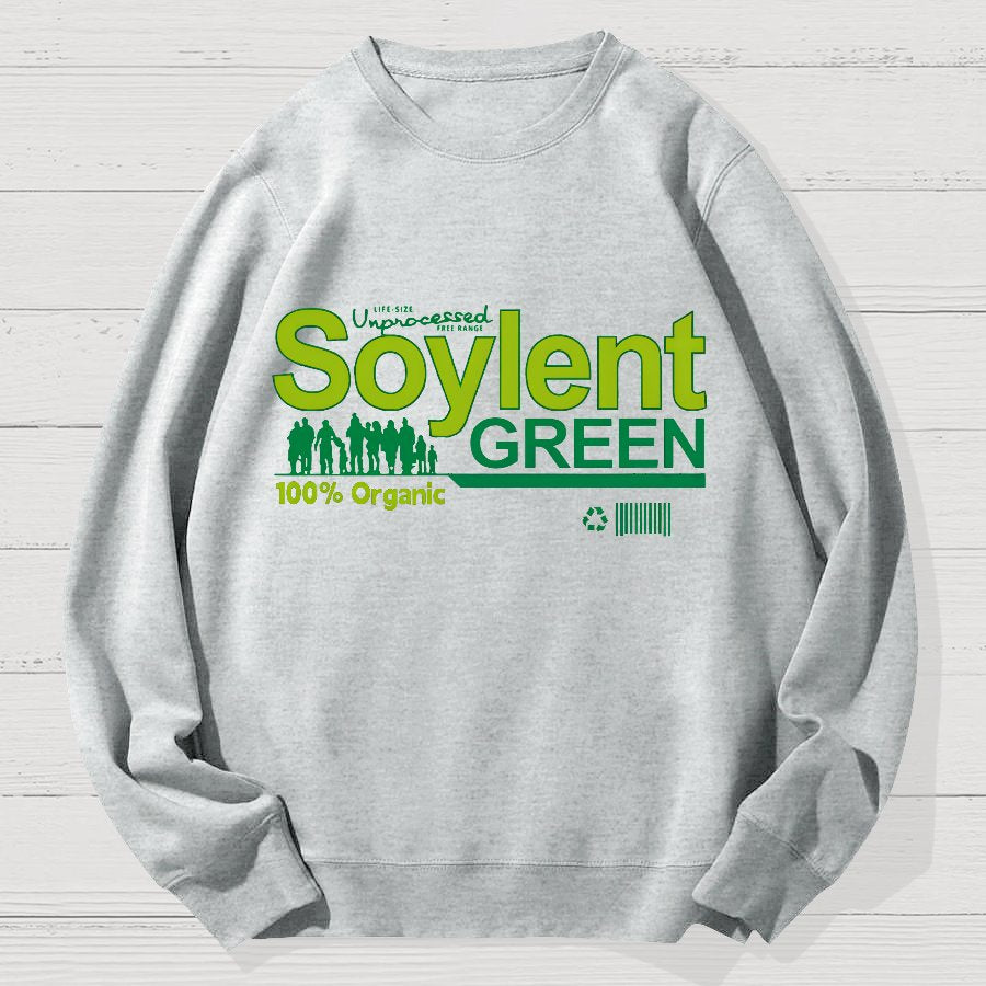 Soylent Green Geek Cotton Sweatshirt