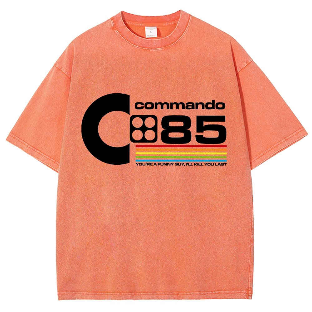 Commando 85 Vintage Distressed T-shirt