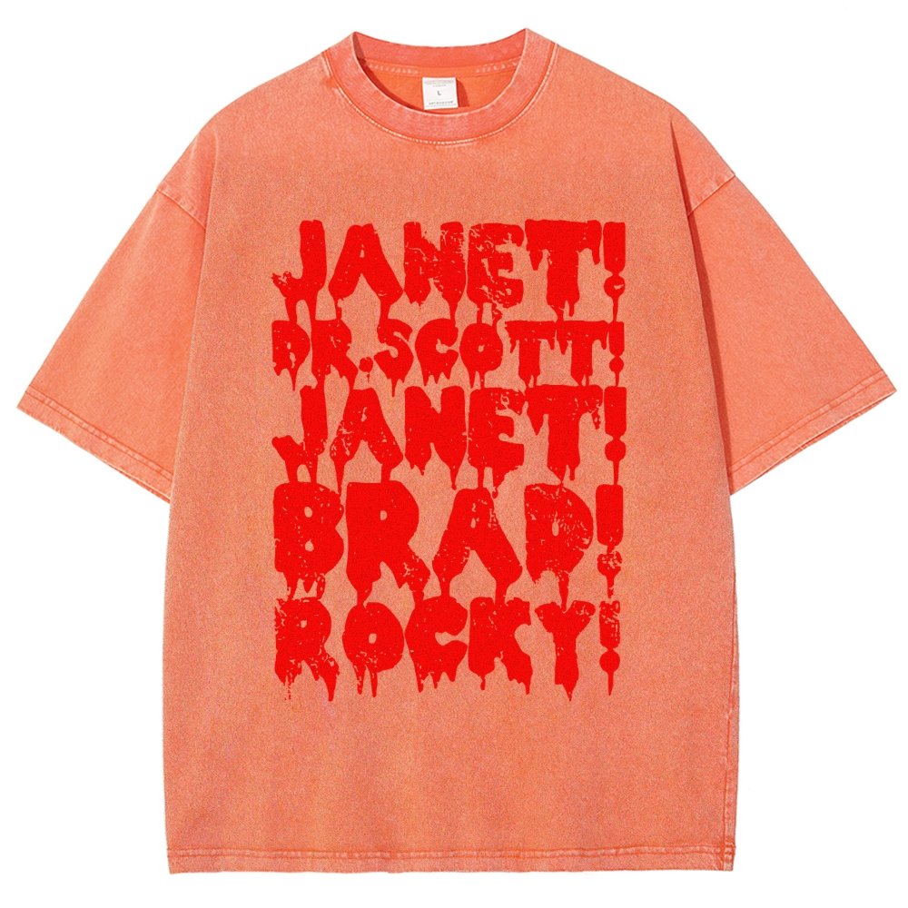 Jana! Dr. Smith! Jana! Ben! Vintage Distressed T-shirt