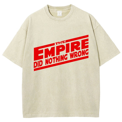 The Empire Did Nothing Wrong Vintage Distressed T-shirt