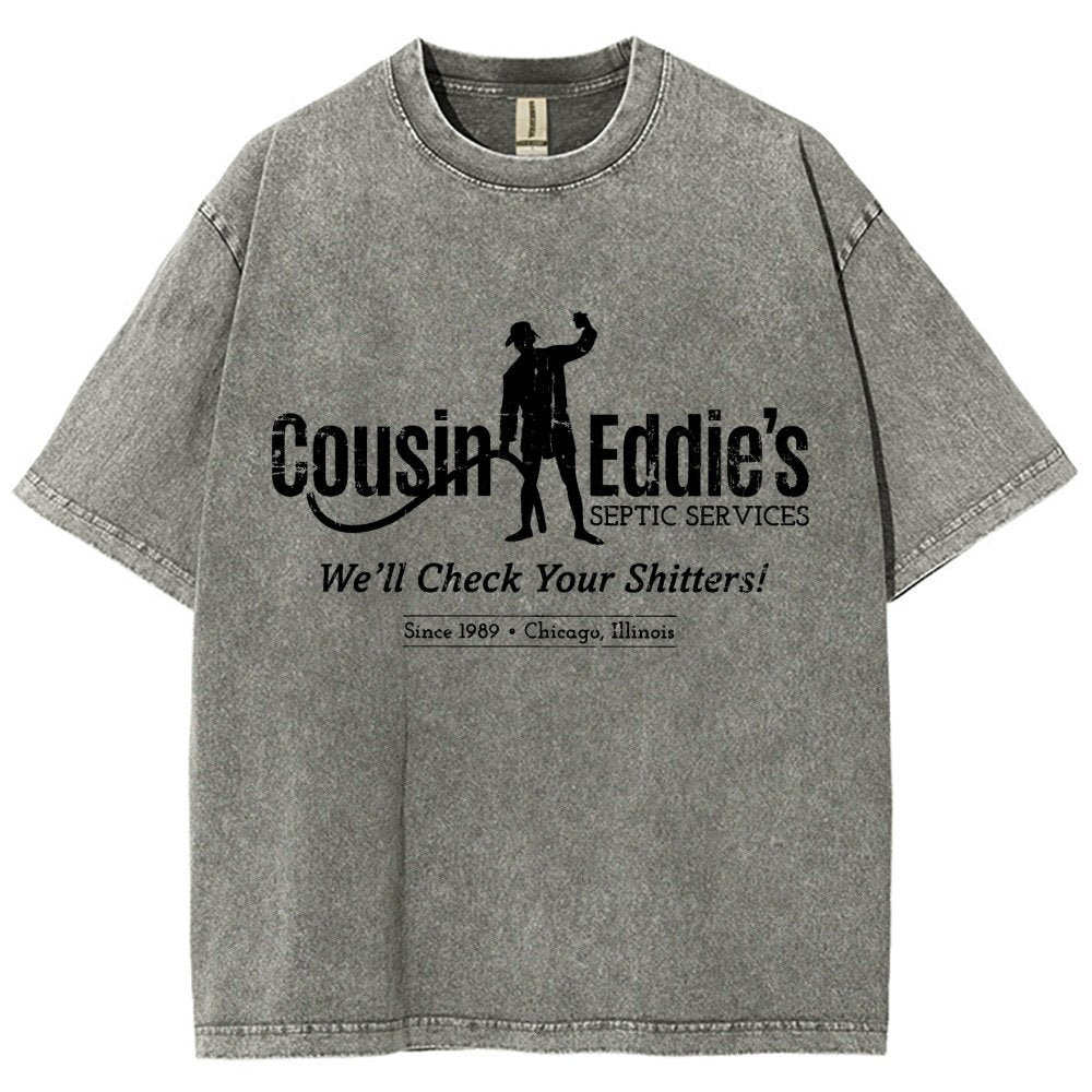 Neighbor Joe's Septic Services Vintage Distressed T-shirt