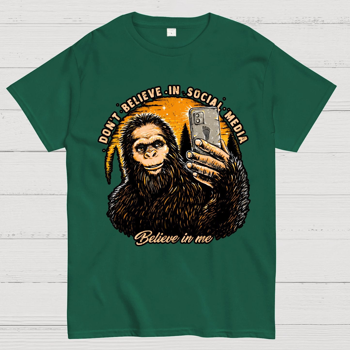 Don't Believe In Social Media Believe In Me Geek T-Shirt