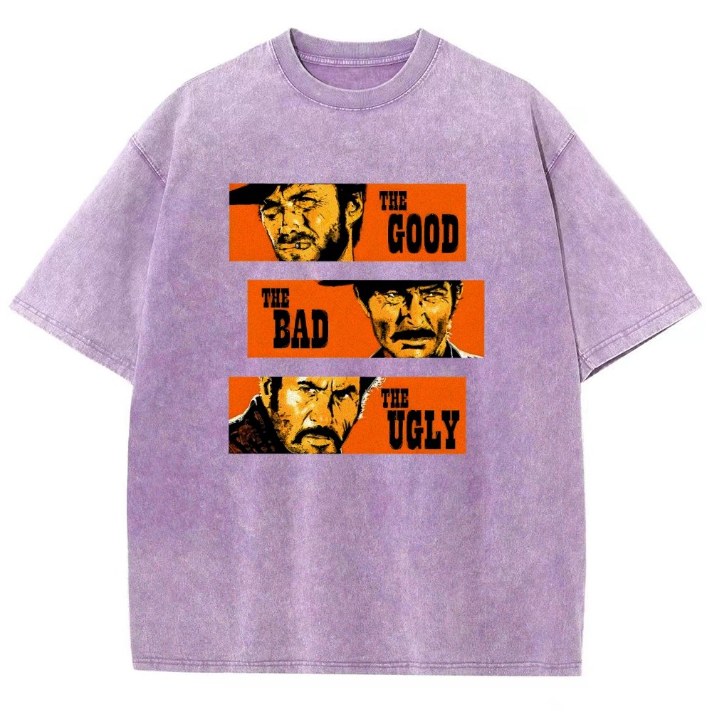 The Good The Bad The Ugly Vintage Distressed T-shirt