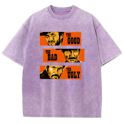 The Good The Bad The Ugly Vintage Distressed T-shirt