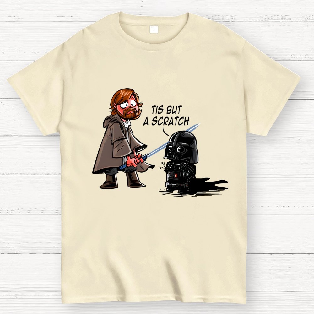 Scratch Skirmishes Tis But A Scratch Geek T-Shirt