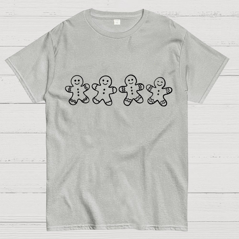 Christmas Gingerbread Cookies Geek T-Shirt